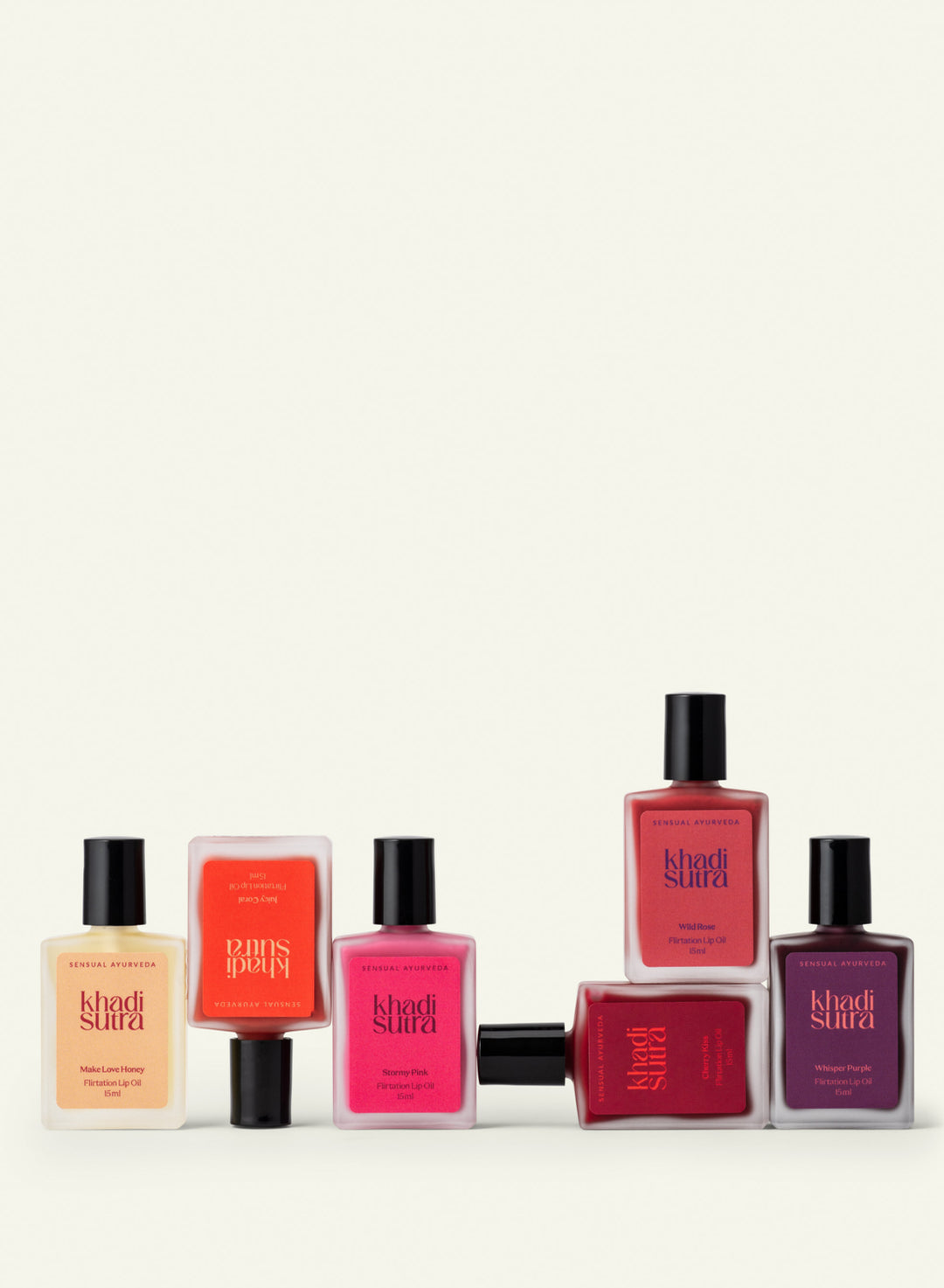 khadi sutra Lip Oil Stormy Pink